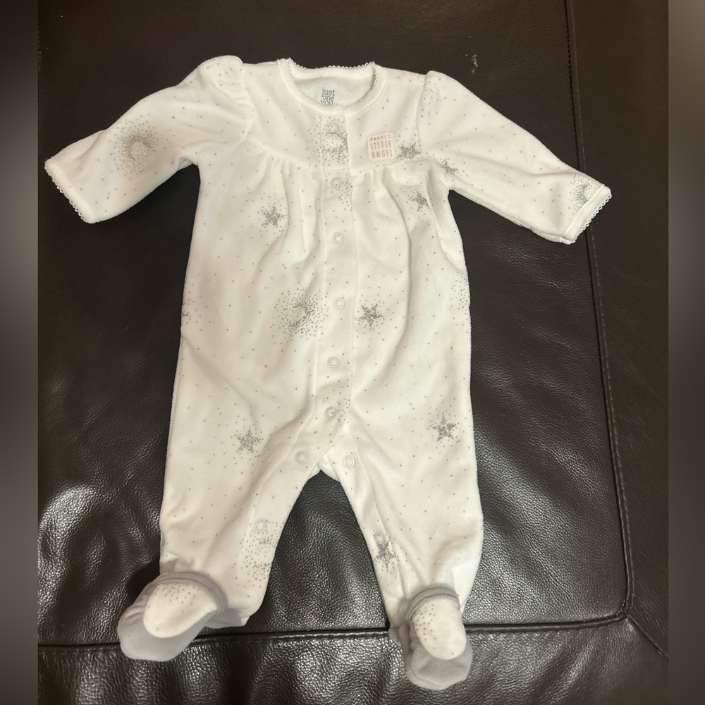 Mommy’s Little Angel Footie Pjs